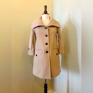 COPY - Ann Taylor 3/4 sleeve beige coat